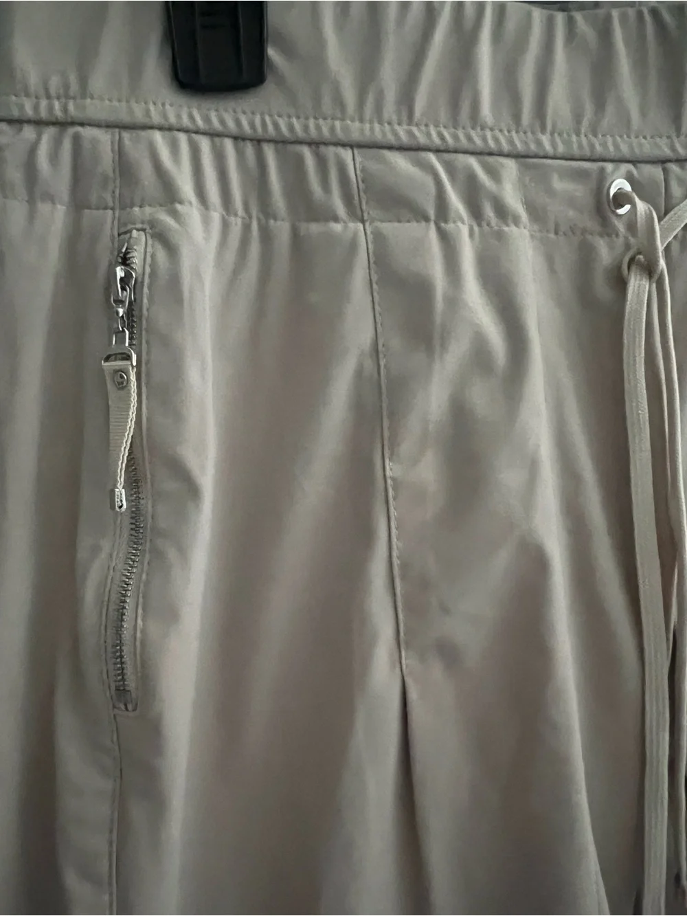 RAFFAELLO ROSSI Light Beige Drawstring Joggers - Picture 3 of 8